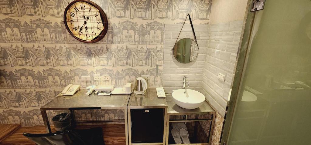 Koupelna v ubytování 慶爾喜旅館長沙館Cheers Loft Self Check-in Hotel