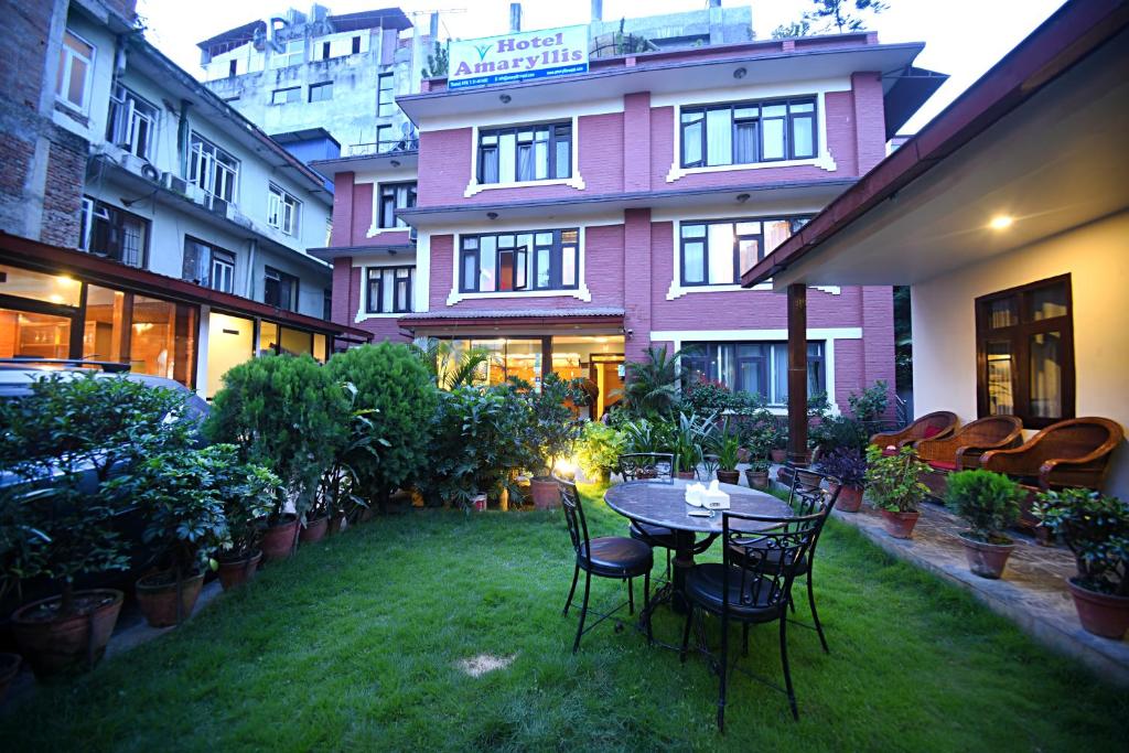 Zahrada ubytování Hotel Amaryllis Kathmandu