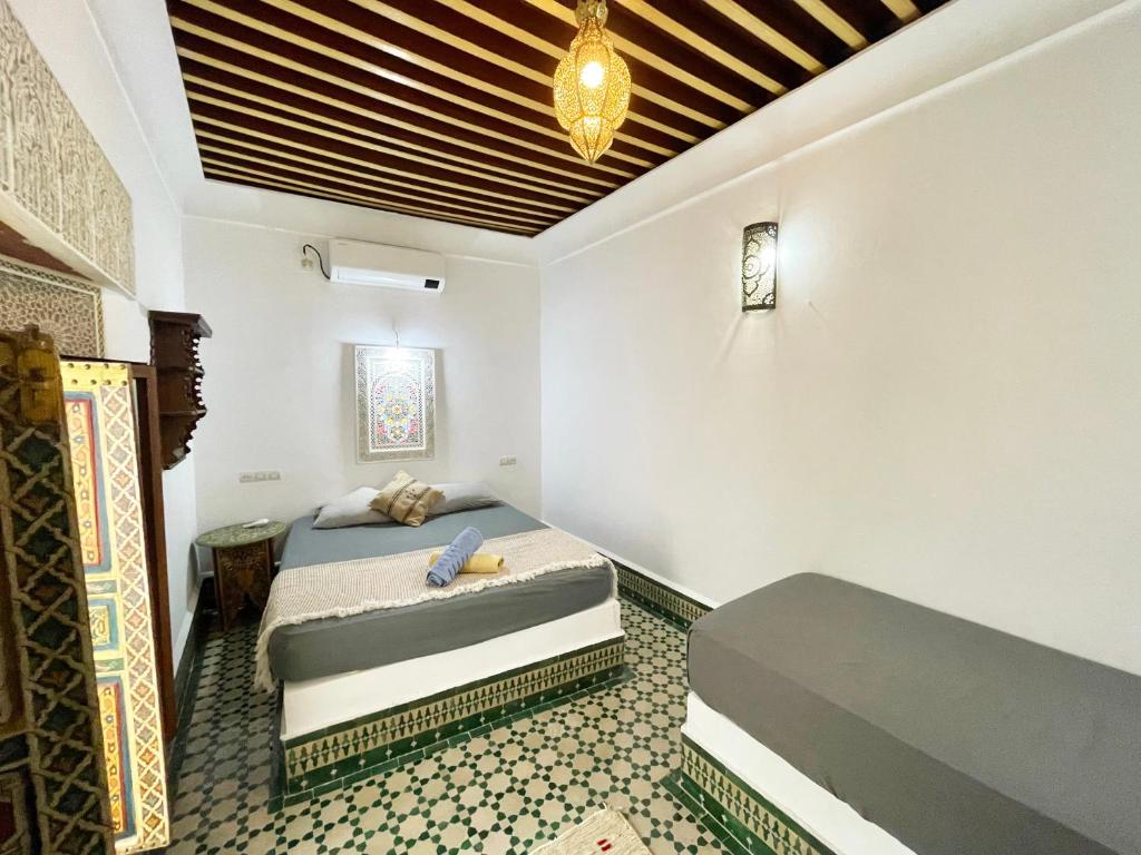 Dar Sunrise Fes - Habitación Doble O Gemela Con Baño Privado