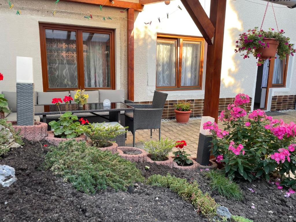 Zahrada ubytování Apartmán Stráne