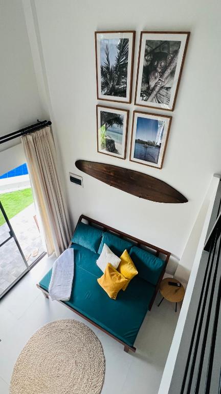 Posezení v ubytování Panglao Lofts