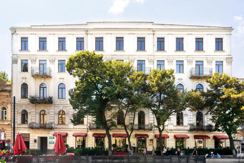 Budova, kde se hotel nachází