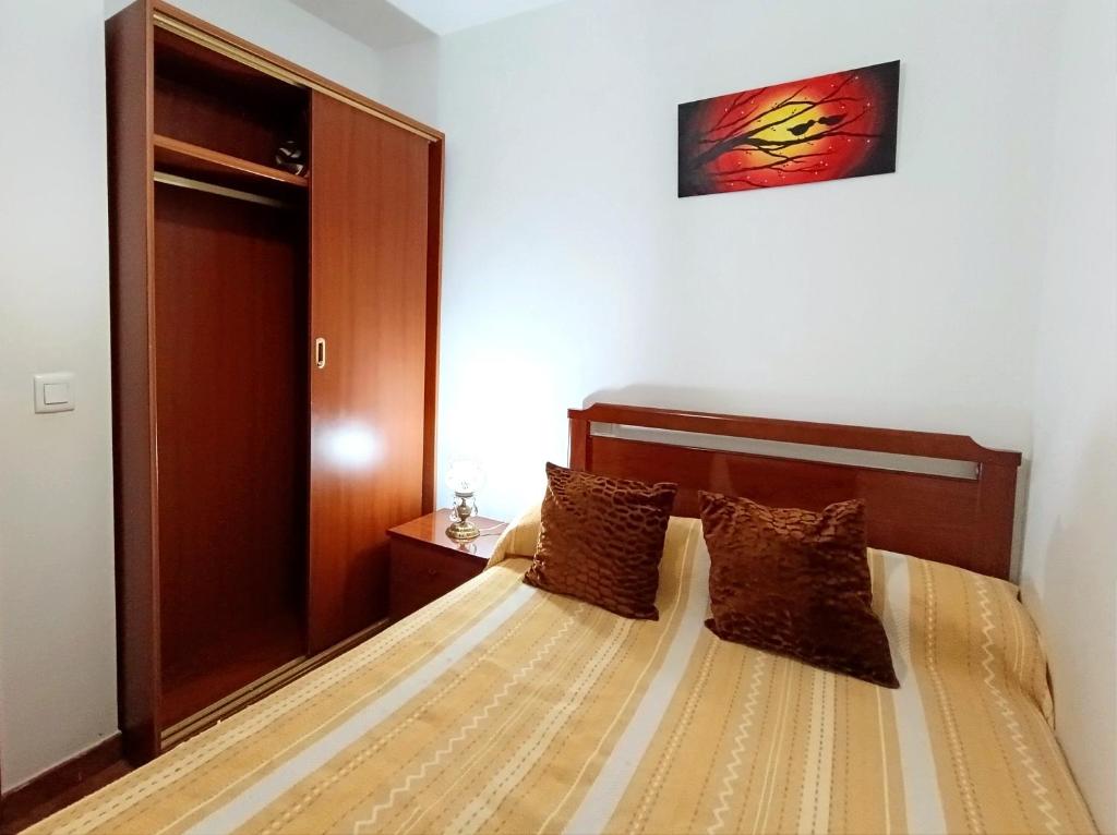 Postel nebo postele na pokoji v ubytování Casa Raspa