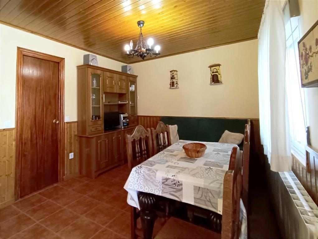 Posezení v ubytování Casa Raspa