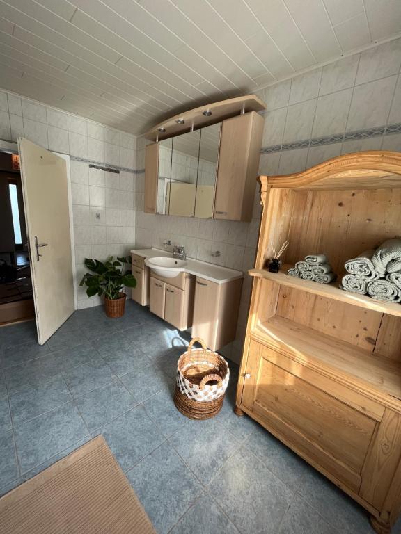 Area soggiorno di Boho Home am Bach