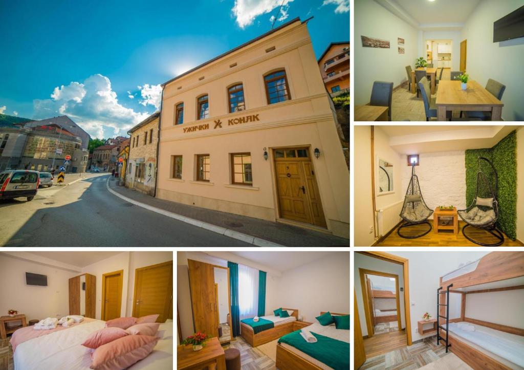 Postel nebo postele na pokoji v ubytování Užički konak