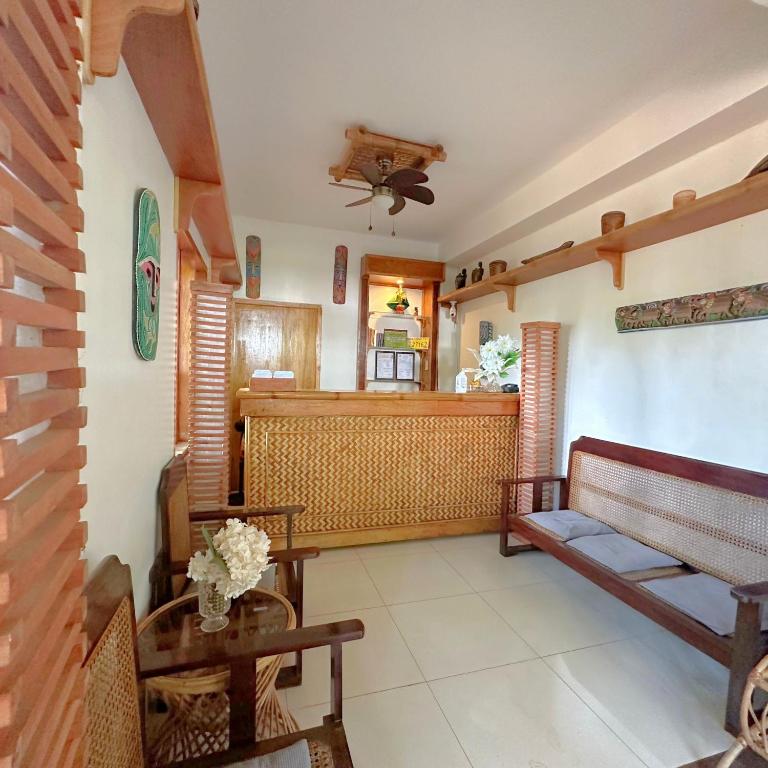 Posezení v ubytování Earl De Princesa Hotel