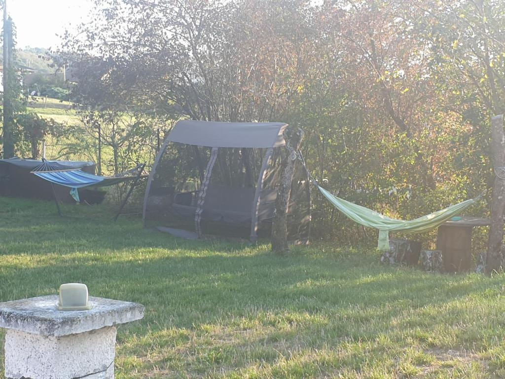 Zahrada ubytování Maison Le Lézard chez Amalia et Fred