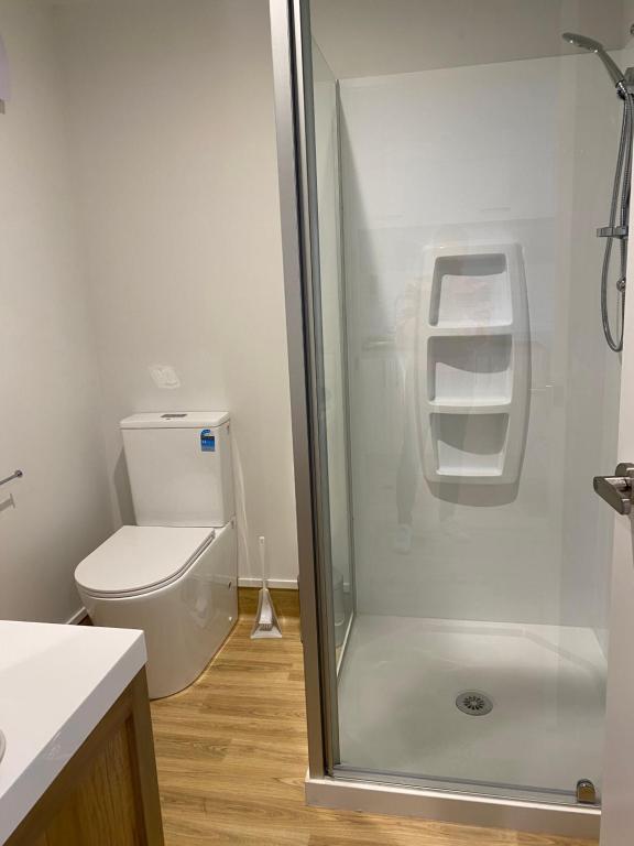 Koupelna v ubytování Norton Motel
