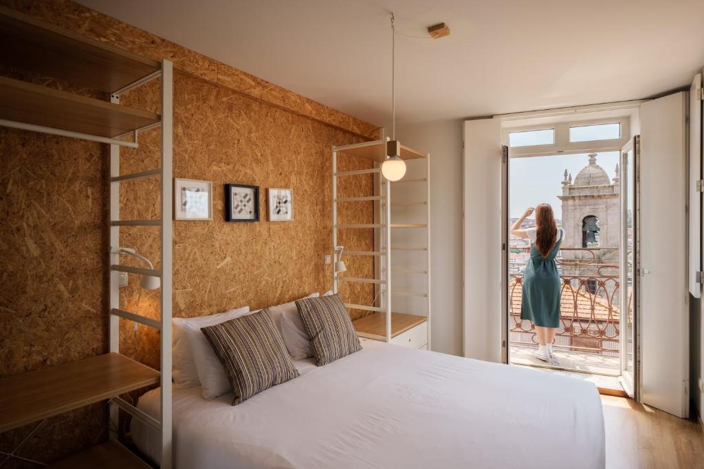 Postel nebo postele na pokoji v ubytování Shining View Apartments