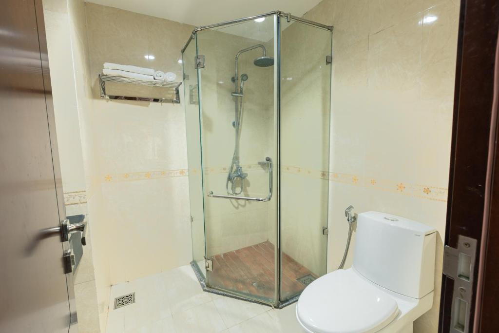Koupelna v ubytování Tien Sa Danang Hotel