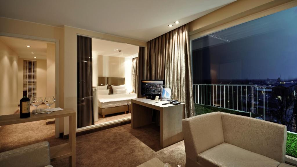 Posezení v ubytování Thomas Hotel Spa & Lifestyle