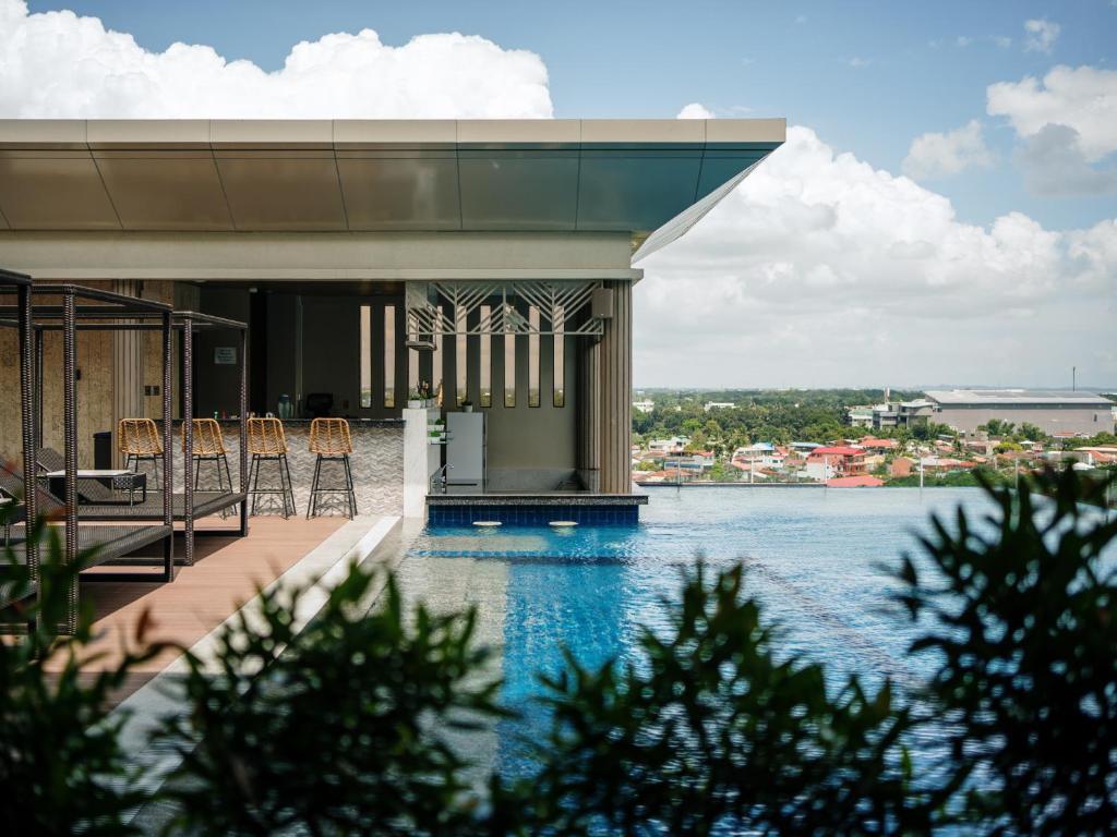 Bazén v ubytování Zuri Hotel nebo v jeho okolí