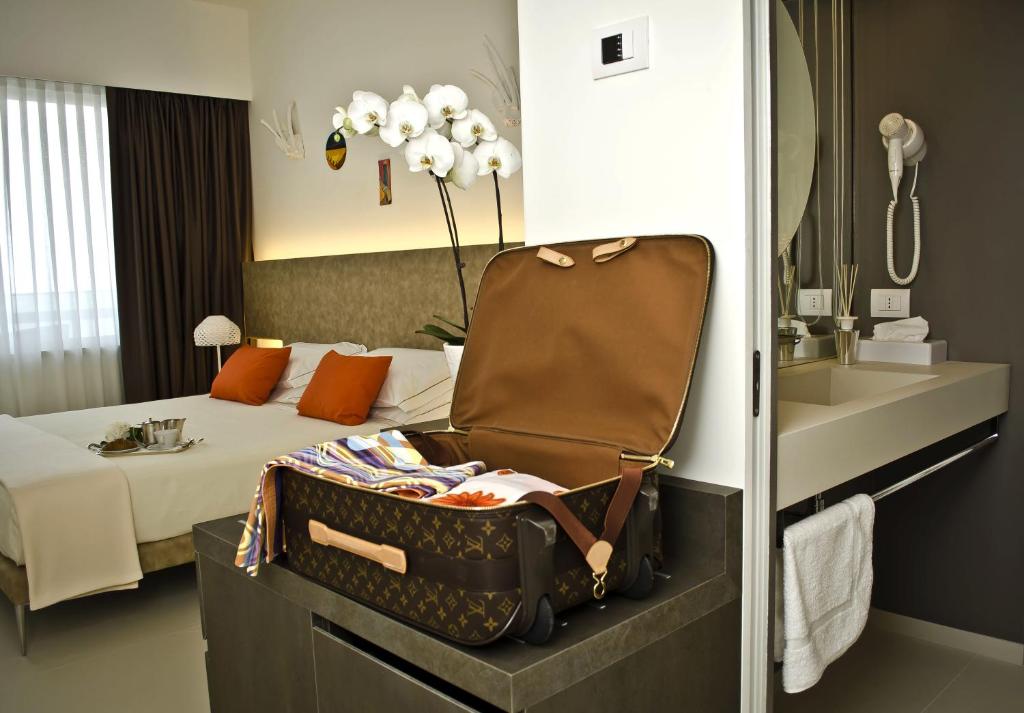 Część wypoczynkowa w obiekcie Hotel Cristallo