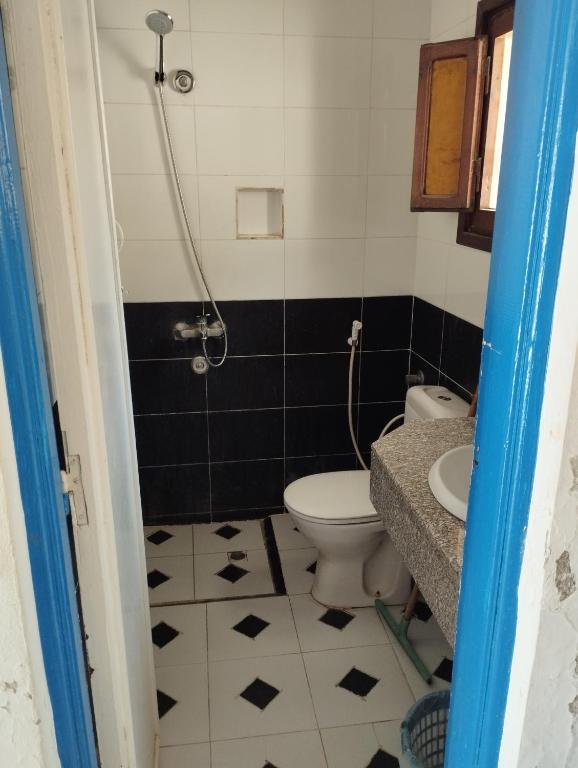 Koupelna v ubytování Jowhara Hotel
