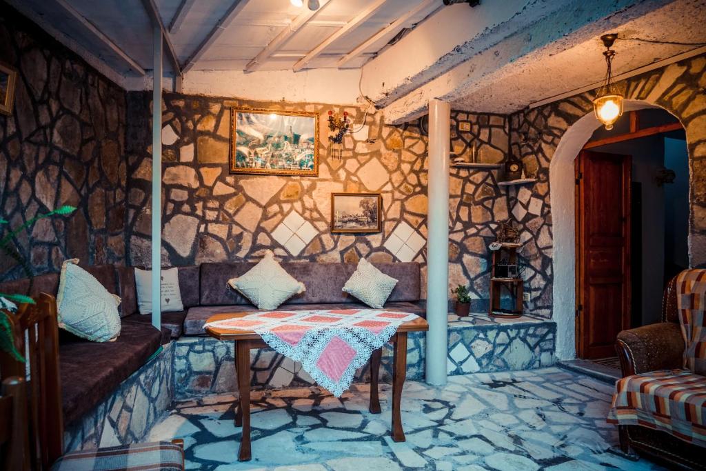 Posezení v ubytování Guesthouse Arber