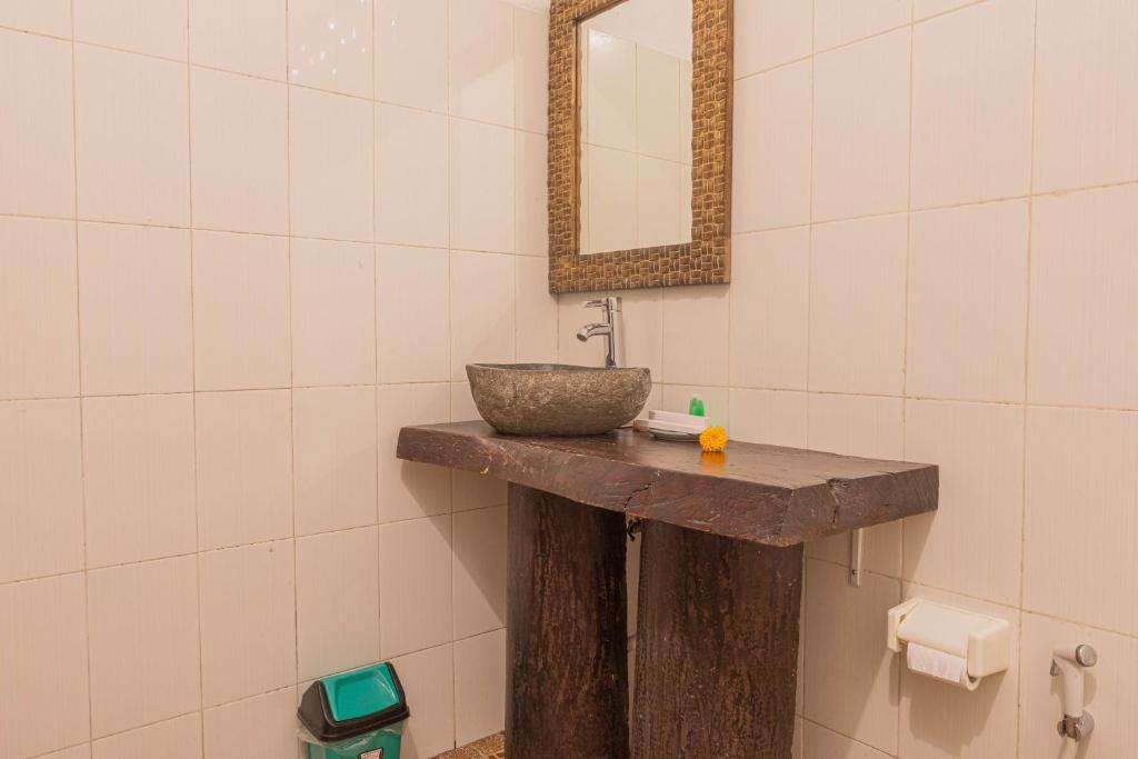 Koupelna v ubytování Shankara Accomodation Ubud