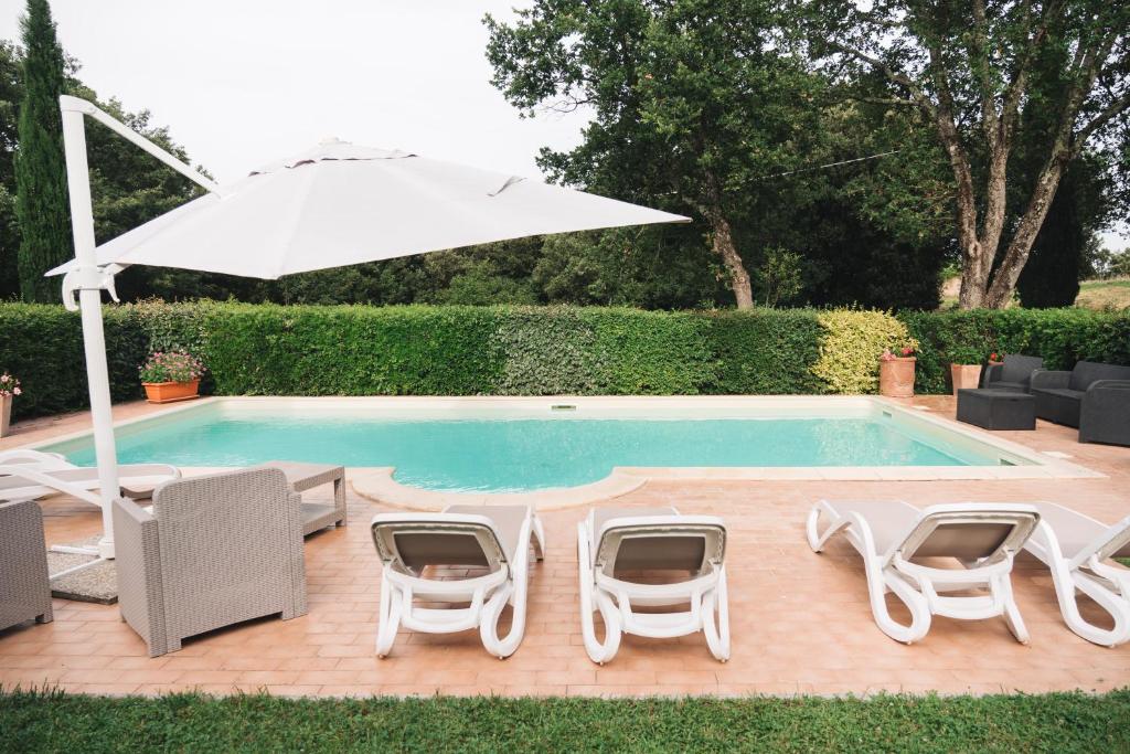 Bazén v ubytování Villa San Giusto - Pool&Relax nebo v jeho okolí
