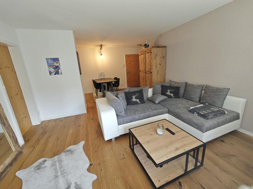 Χώρος καθιστικού στο 2.5 Zimmer Apartment im Herzen Davos