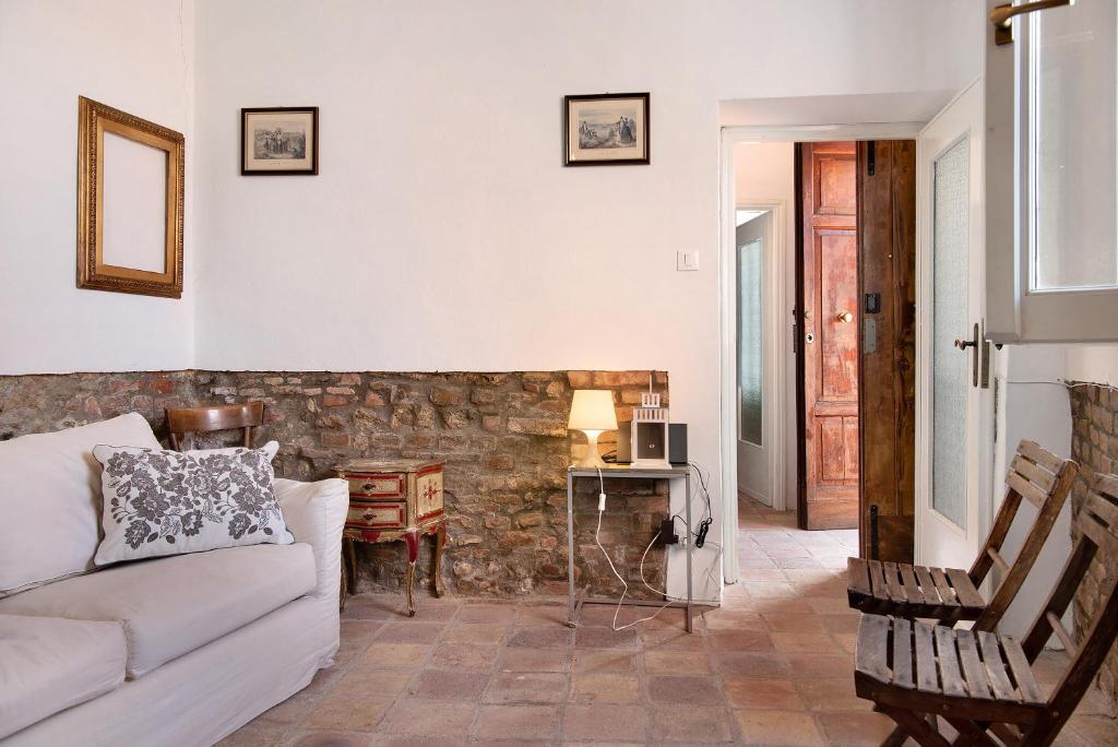 Posezení v ubytování Casa Cigana