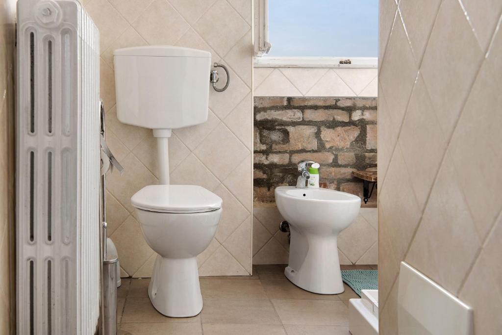 Koupelna v ubytování Casa Cigana