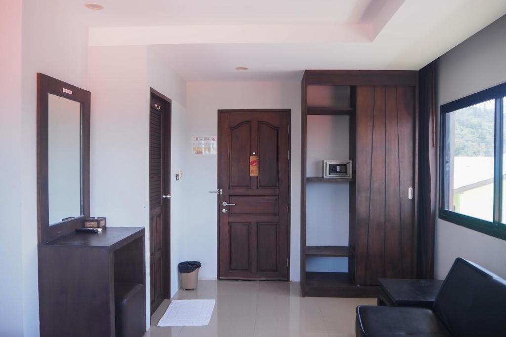 Kuchyň nebo kuchyňský kout v ubytování Rakkawan Residence