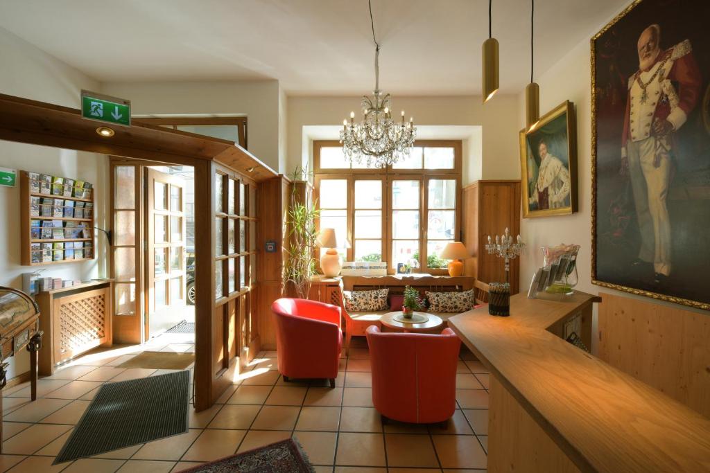 Posezení v ubytování Hotel Eder