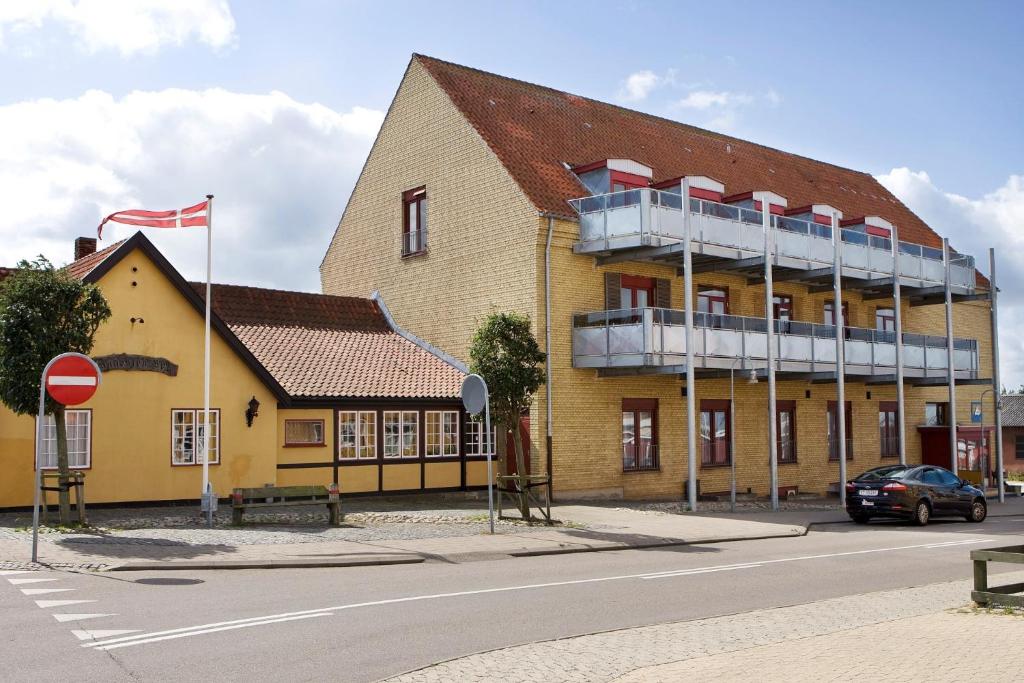 Budova, kde se hotel nachází