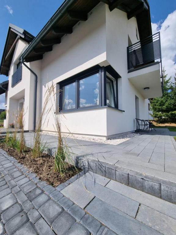 Budova, kde se apartmán nachází