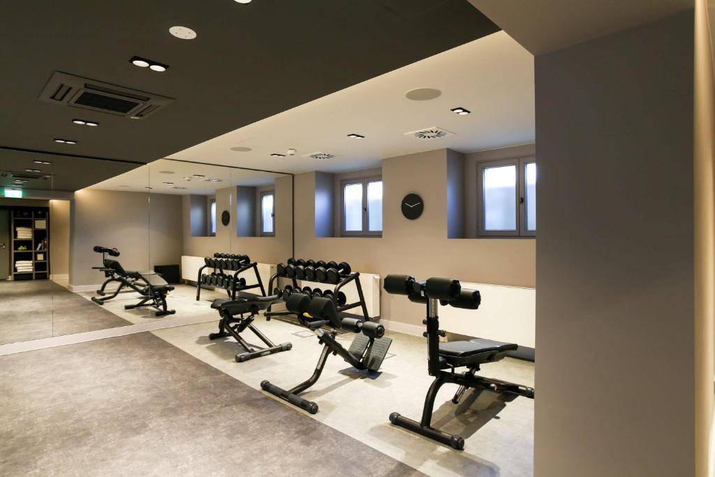 Fitness centrum a/nebo fitness zařízení v ubytování art'otel berlin mitte, Powered by Radisson Hotels