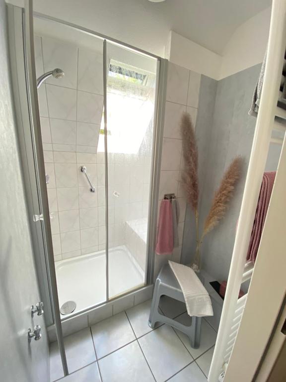 Koupelna v ubytování Ferienwohnung Neumair