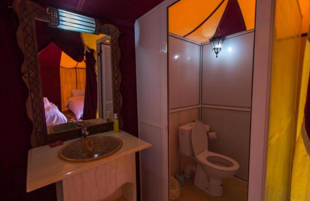 Koupelna v ubytování Riad Berber Merzouga
