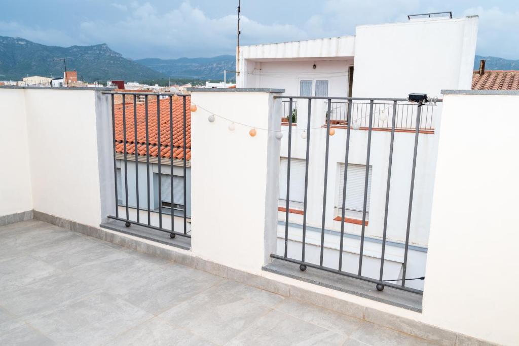 A balcony or terrace at Los tres castells
