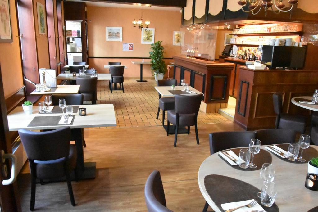 Restaurace v ubytování Le Saint Sébastien