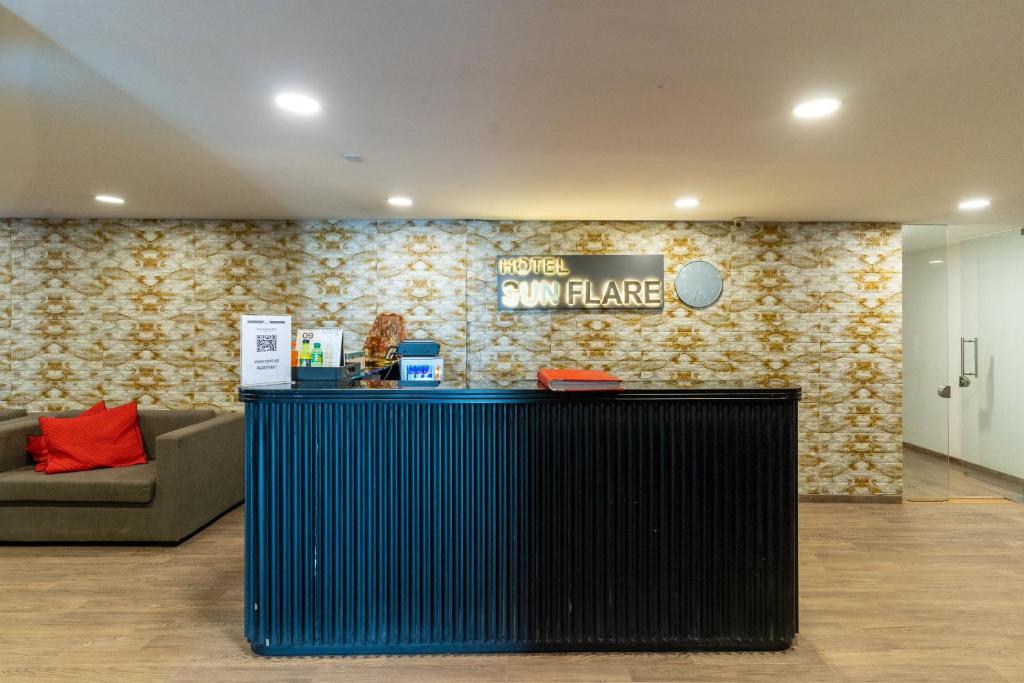 Kuchyň nebo kuchyňský kout v ubytování Hotel Sunflare