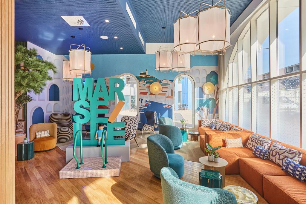 Appart Hotel Odalys City Marseille Centre Euromed - Resim 19