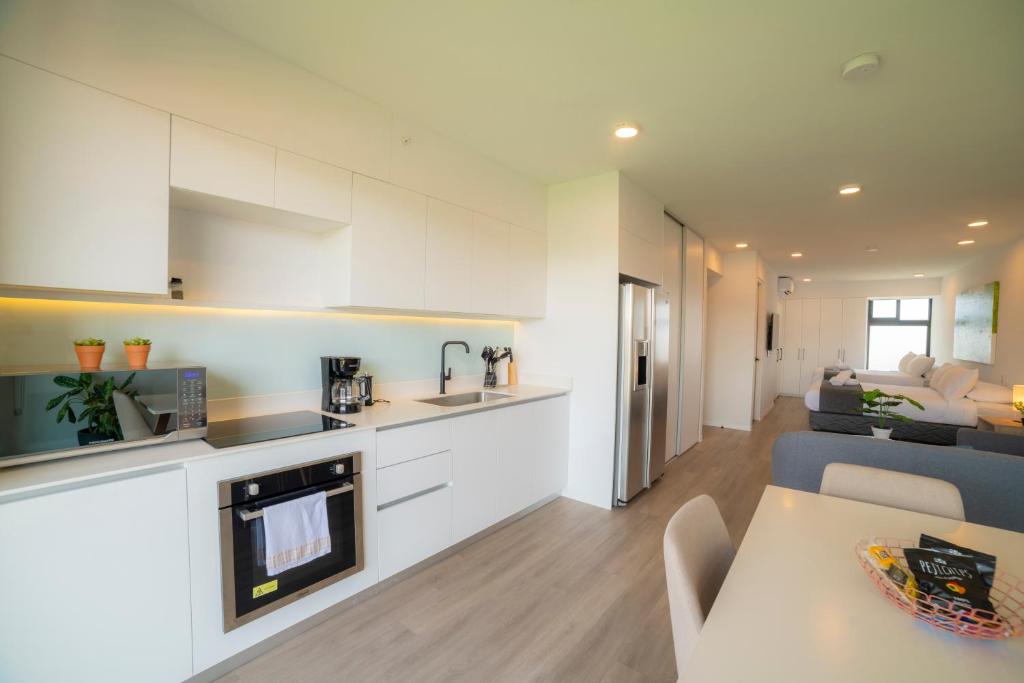 Kuchyň nebo kuchyňský kout v ubytování BEE Suites San José - Escalante
