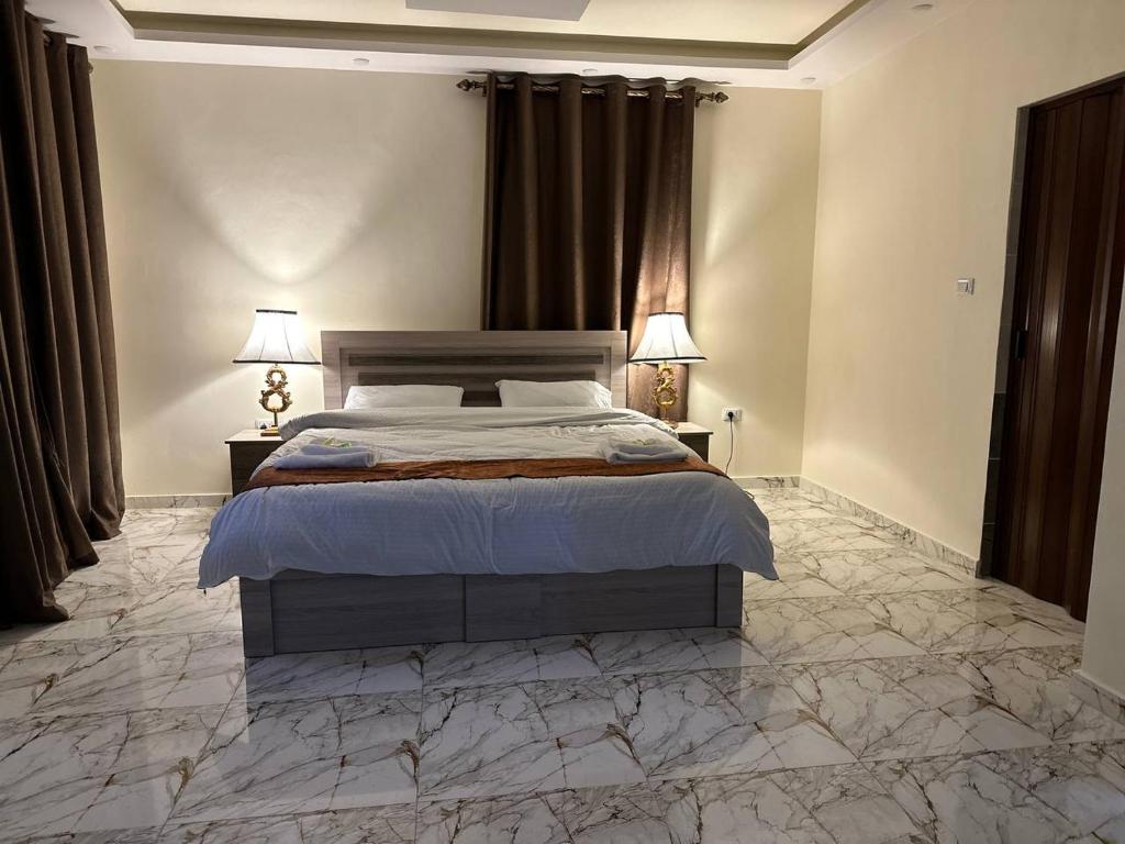 Postel nebo postele na pokoji v ubytování Dream house hotel jerash