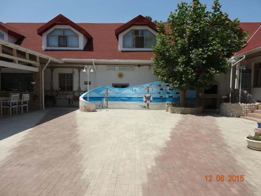 コンスタンツァにあるPensiunea Casa Harghitaの家の中庭滑り