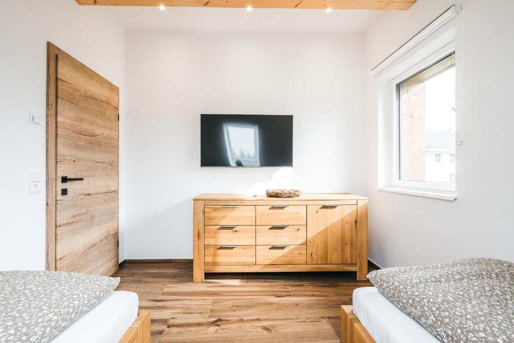 Postel nebo postele na pokoji v ubytování Apartments Schöneben