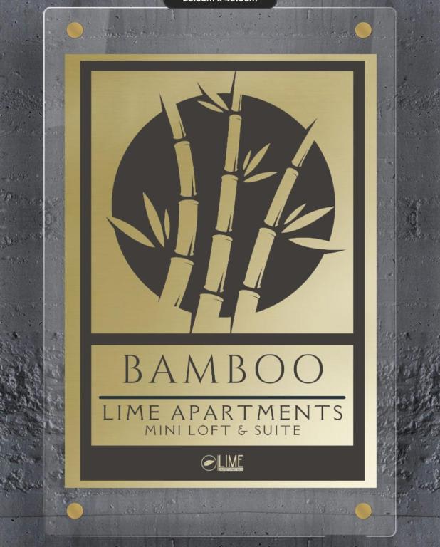 Certifikát, hodnocení, plakát nebo jiný dokument vystavený v ubytování Lime Apartments - BAMBOO