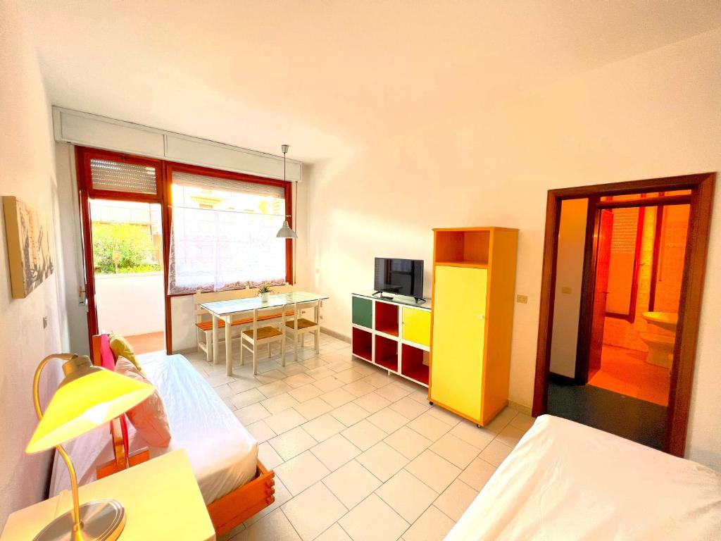 Postel nebo postele na pokoji v ubytování Residence Casa Pineta