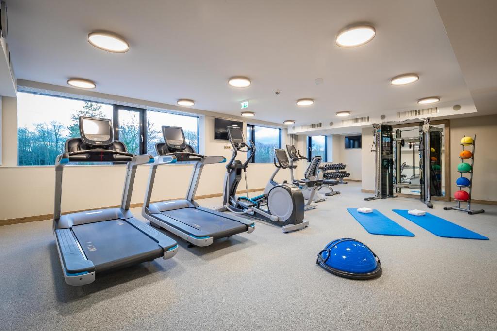 Posilňovňa alebo fitness centrum v ubytovaní Hilton Garden Inn Wiener Neustadt