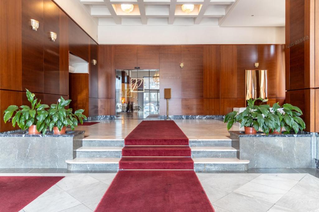 Lobby alebo recepcia v ubytovaní Hotel Polana