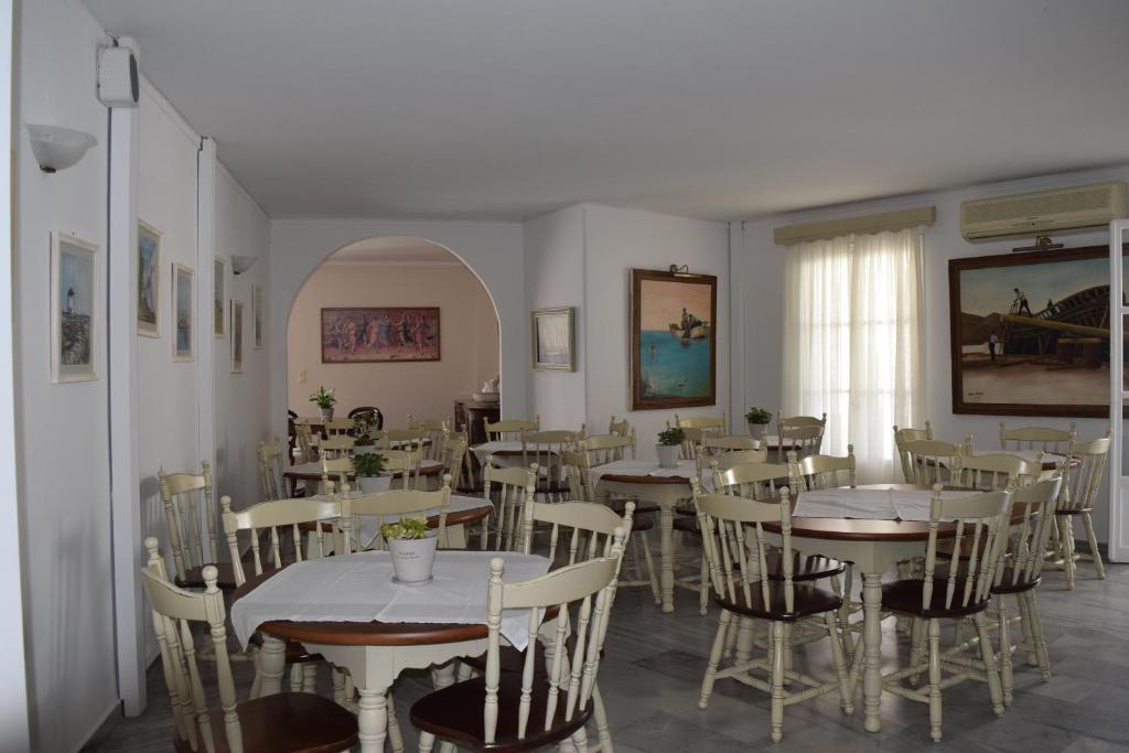 Zona d'estar a Hotel Aegeon