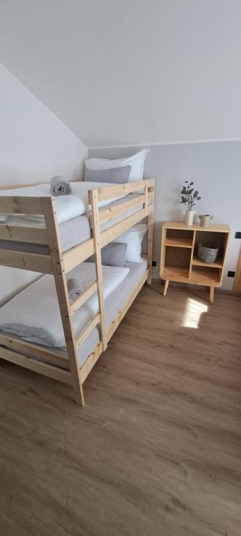 Postel nebo postele na pokoji v ubytování Apartmány Staroměstská romance