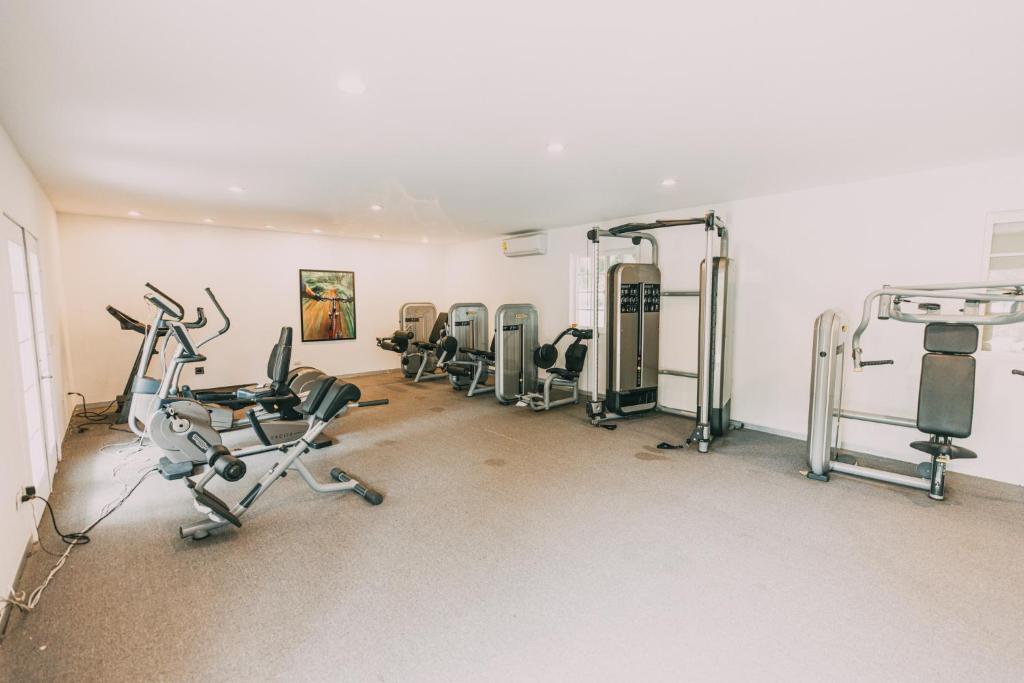 Fitness centrum a/nebo fitness zařízení v ubytování Azul Hotel & Retreat