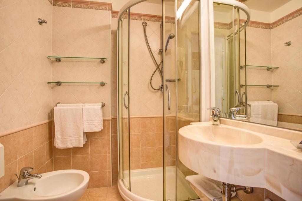 Koupelna v ubytování Hotel Caesar Paladium