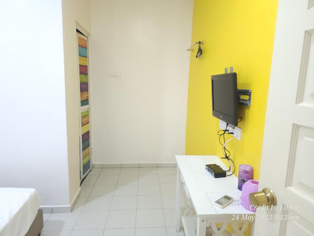 TV a/nebo společenská místnost v ubytování Minshu RoomStay