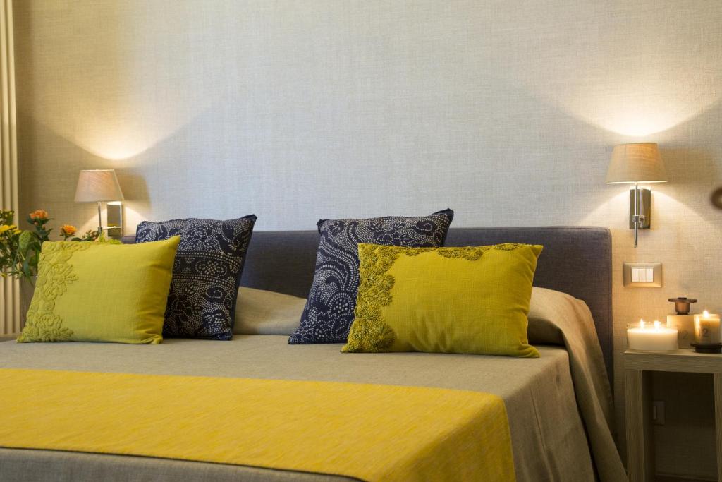 Postel nebo postele na pokoji v ubytování theBed